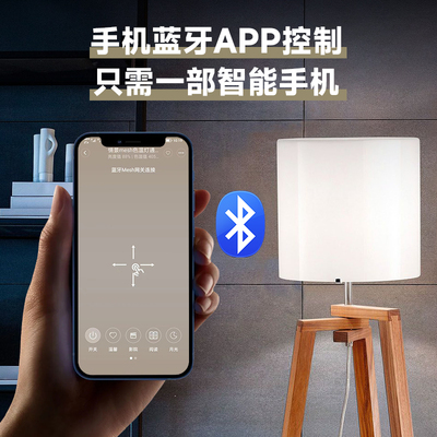 LED旋钮无极调光3500K5500K全光谱无频闪高显色E27护眼蘑菇灯泡