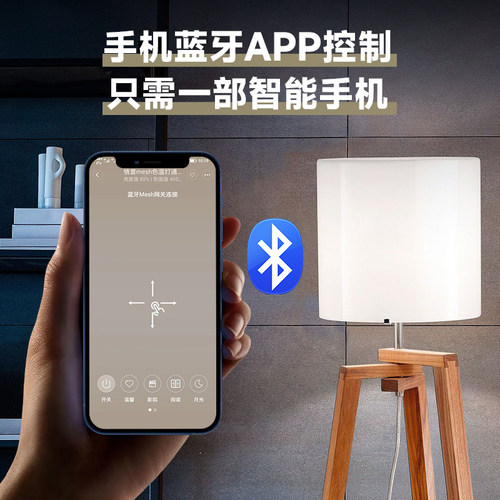 LED旋钮无极调光3500K5500K全光谱无频闪高显色E27护眼蘑菇灯泡