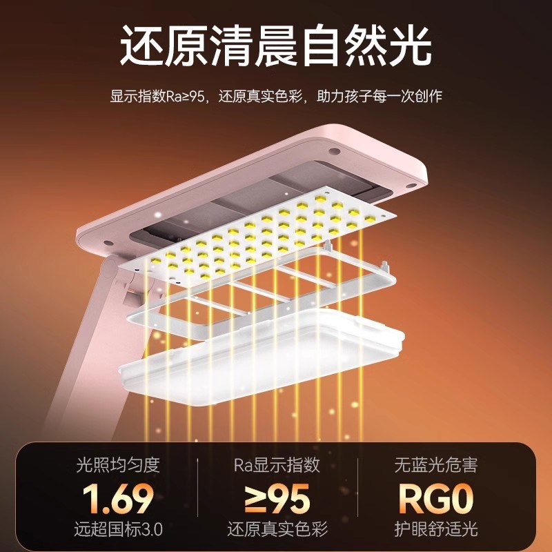 台灯护眼学习宿舍儿童卧室床灯