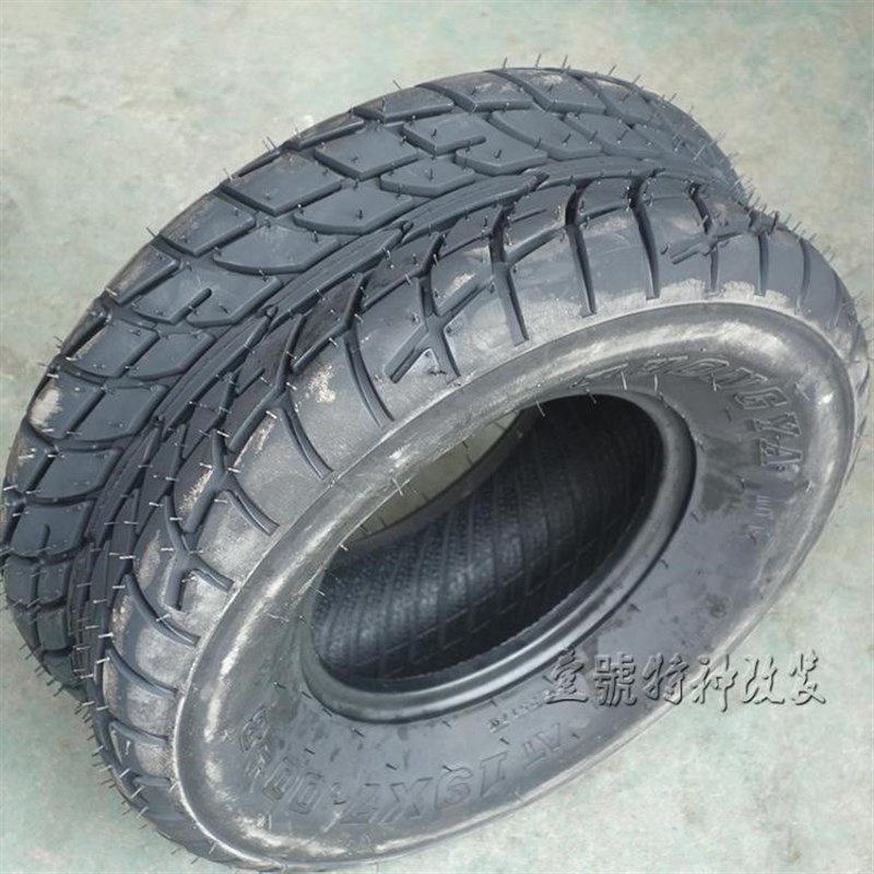 四轮卡丁车沙滩车轮胎19X7.00-寸 1X9.-寸真空公路轮胎