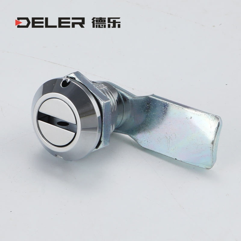 生久柜锁 MS705-8G 转舌锁 圆柱锁 带铅封孔 工具型回转直角门锁