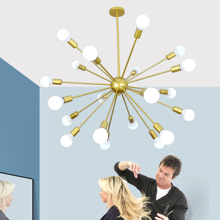 北欧创意个性理发美发店发廊专用超亮卫星吊灯女服装店铺商业灯具,模玩/动漫/周边/娃圈三坑/桌游,文化/体育周边,淘宝优惠券,粉丝福利购,淘宝优惠卷