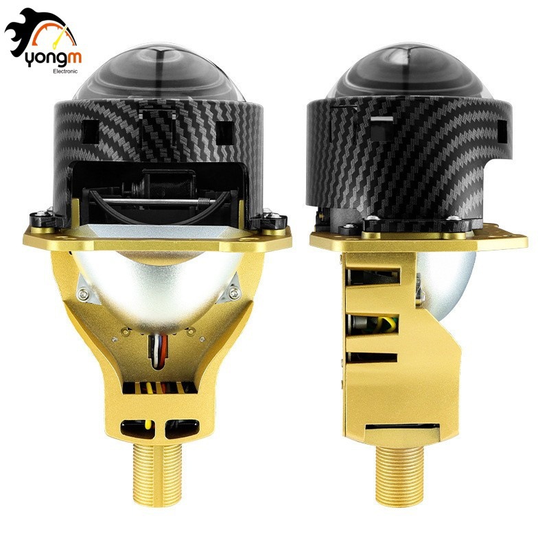 汽车LED大灯XT7-2-W 3寸平面透镜无损58W 大透镜3570+3535灯珠