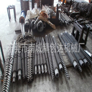 供应51 92等锥双螺杆机筒 双孔机筒螺杆 锥双螺杆厂家