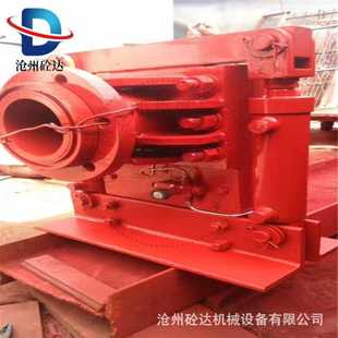 DN125泵管液压截止阀 混凝土输送泵管截止阀 输送管道电动截止阀