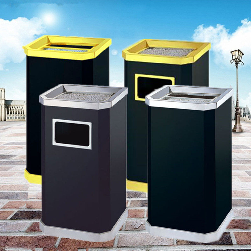 不锈钢酒店垃圾桶带烟灰缸KTV银行商场走廊物业立式靠墙式烟灰桶,模玩/动漫/周边/娃圈三坑/桌游,文化/体育周边,淘宝优惠券,粉丝福利购,淘宝优惠卷