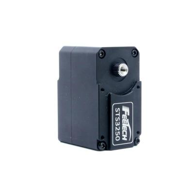 飞特12V全金属50KG扭力360度可连续转双轴STS3250机器人串口舵机