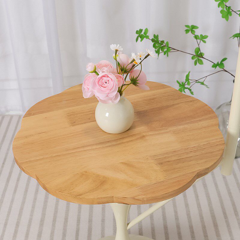 法式奶油风落地灯客厅沙发边几原木置物架一体卧室床头柜氛围台灯