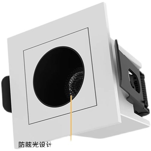 嵌入式led线条灯客厅高端无主灯家用设计格栅条形灯长条射灯中性