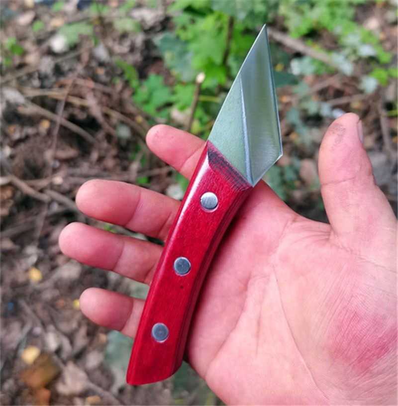 W6锋钢锯条手工嫁接刀芽接刀接木果树削剪工具园艺盆景修剪刀包邮