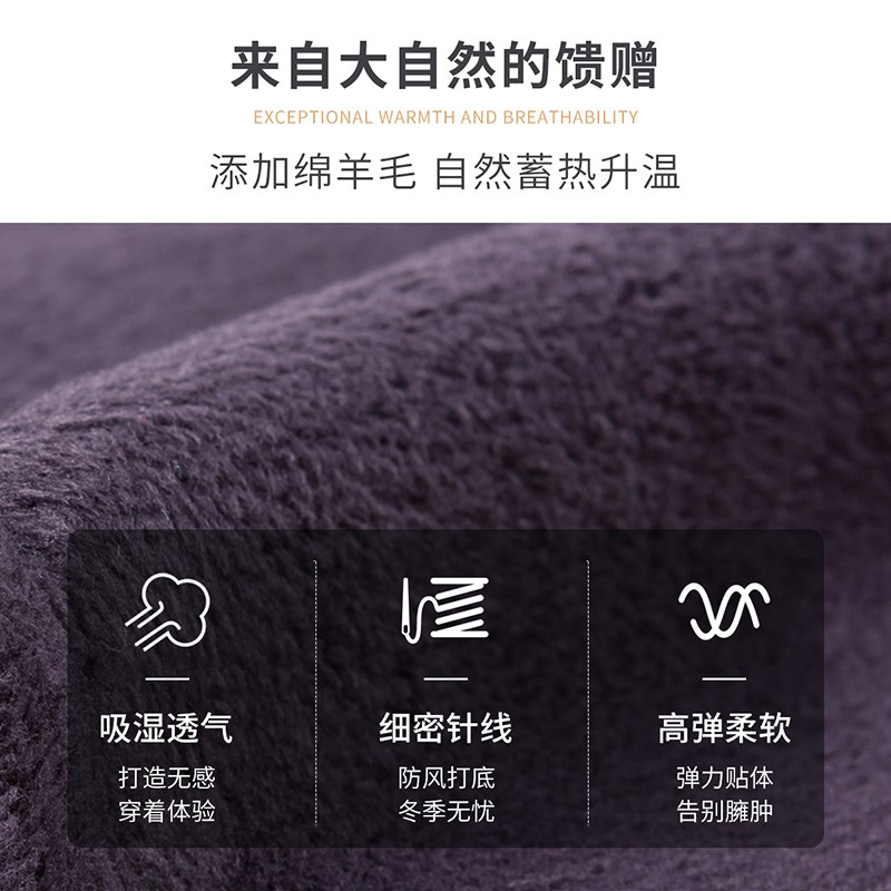 REGART新款秋冬打底裤女御寒保暖外穿一体裤高腰踩脚光腿神器紧身