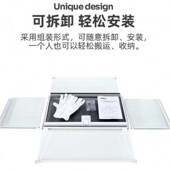 OiiBO 玻璃缸仓鼠笼仓鼠笼子专用玻璃笼透明爬宠守宫爬缸饲养箱