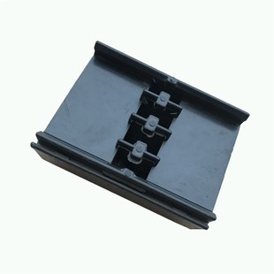 三极四极无接缝滑触线中间连接器 行车电源供电器 3P4P滑线接头盒