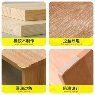 儿童防滑凳踩脚凳实木卫生间踩高小板凳家用矮凳子洗手凳钢琴脚踏