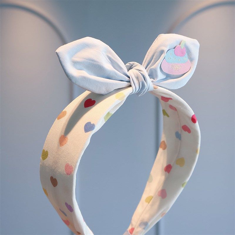 甜美爱心儿童立体兔耳朵发箍发卡女孩可爱百搭蝴蝶结不勒防滑头箍,童装/婴儿装/亲子装,发饰,淘宝优惠券,粉丝福利购,淘宝优惠卷