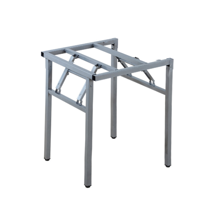 可折叠正方形桌架家用桌腿桌子支架 餐台脚桌子腿 铁架子