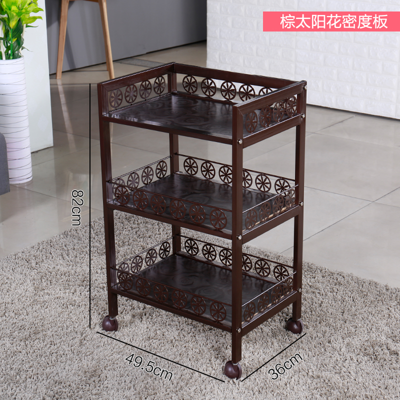 铁艺美容推车美容院小推车美甲美发手推车工具车三层置物架子包邮
