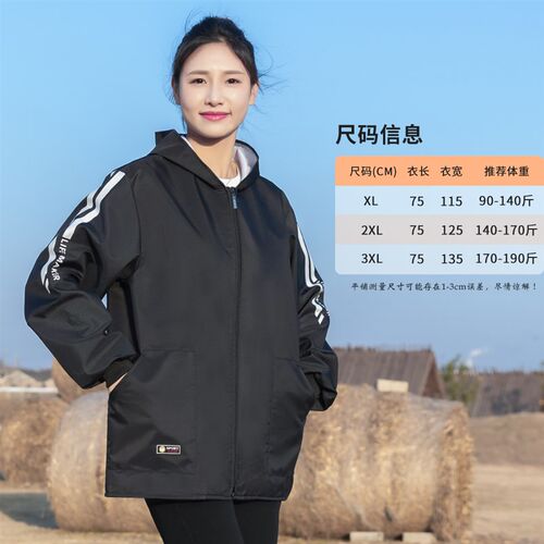 简约家用长袖围裙耐污耐磨罩衣防水工作服防油耐穿定制logo印字女