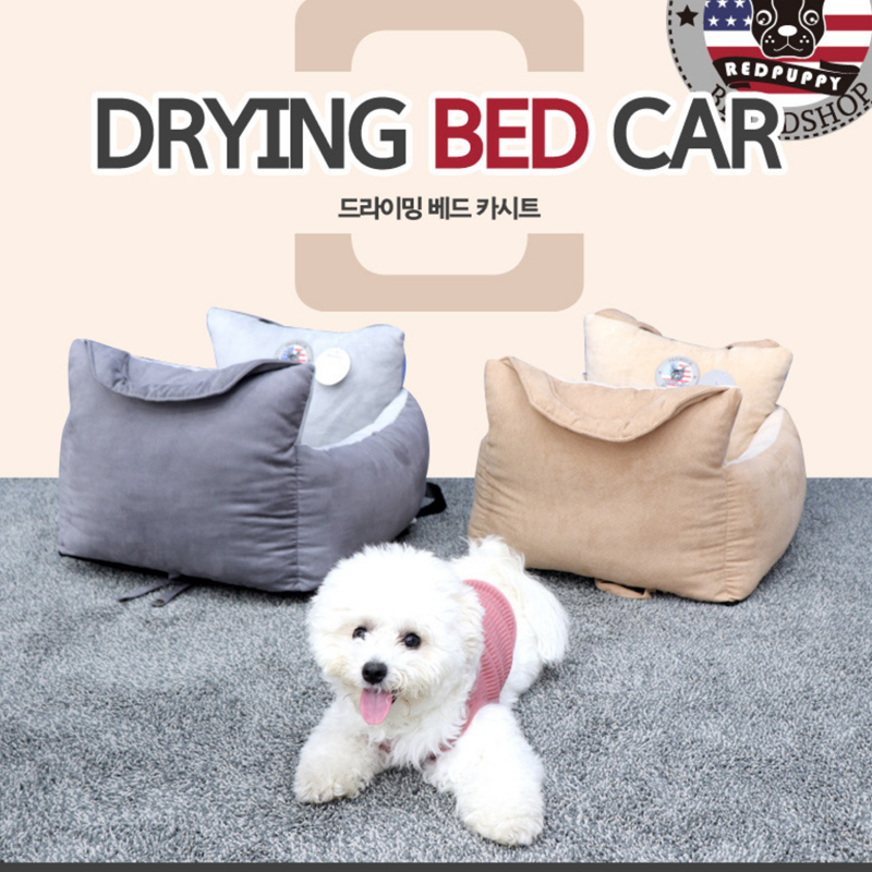 宠物法斗柯基车载窝狗狗副驾驶车垫前排狗窝后座泰迪手提可拆洗