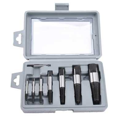 8PC 细纹断头螺丝取出器 水龙头三角阀断丝取出器 反牙螺丝取出器