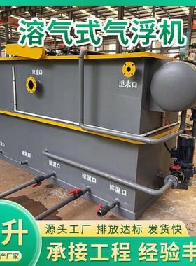 DAF型溶气气浮机造纸印染废水处理设备养殖污水溶气气浮机