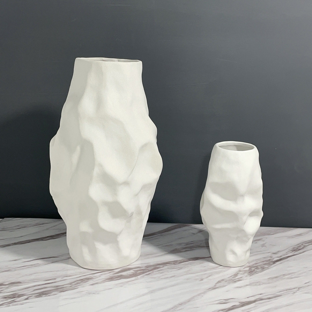 创意简约陶瓷干花瓶装饰工艺品插花器样板房酒店餐厅居家北欧摆件,模玩/动漫/周边/娃圈三坑/桌游,文化/体育周边,淘宝优惠券,粉丝福利购,淘宝优惠卷
