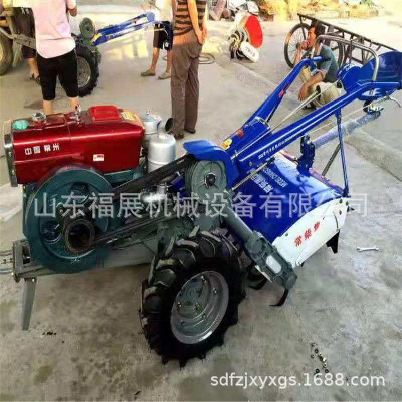 8-20马力手扶拖拉机厂家直销常柴动力大底盘低油耗带电启动易操作