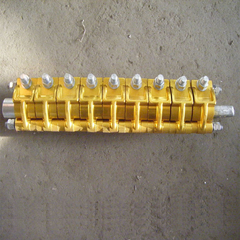 新型铝合金导线铝片钢制衬铝大负荷9T12T15T螺栓型多片式卡线器