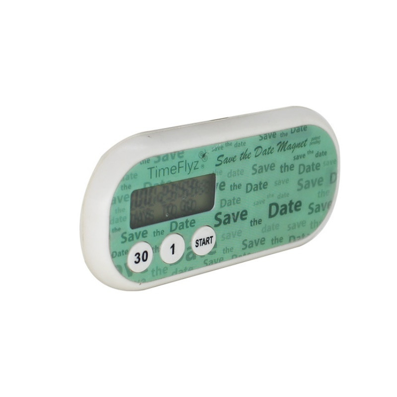 创意便携式卡片迷你磁吸1天/30天倒数日 999天电子计时器 冰箱贴