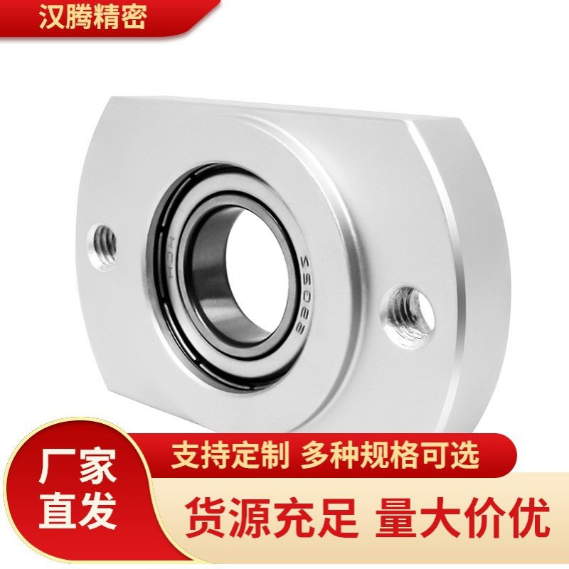 SHH带扣环嵌入对边法兰带座单轴承座组件固定座BGCRB BFJ21BFJ23