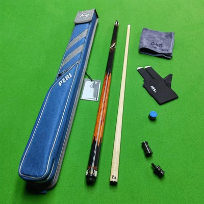 皮尔力极速SK系列九球杆花式大头桌球杆中式黑八二分之一台球杆