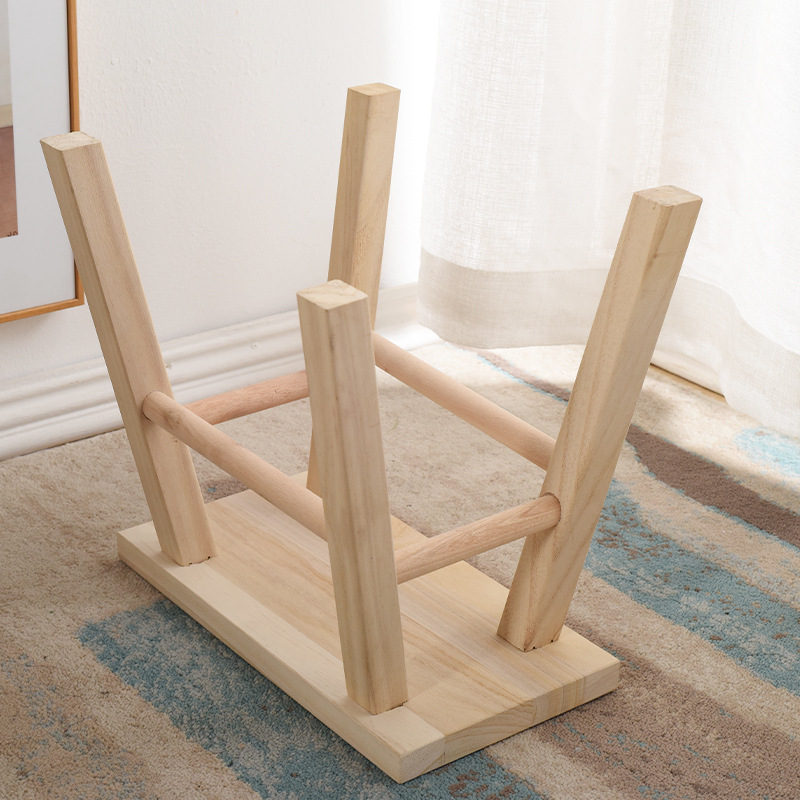 木质方凳家用小板凳中式矮脚凳子客厅餐桌凳儿童换鞋凳批发