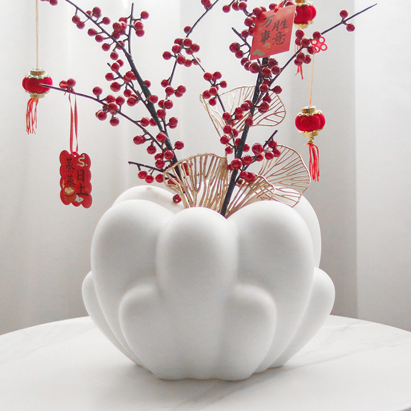 现代简约艺术异型花瓶摆件客厅家居样板间大堂创意插花花器装饰品,模玩/动漫/周边/娃圈三坑/桌游,文化/体育周边,淘宝优惠券,粉丝福利购,淘宝优惠卷