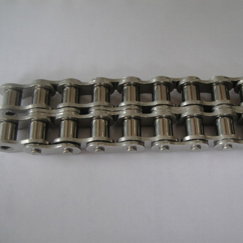 工厂供应 SUS304不锈钢双排滚子链SS60-2 无锡华盛不锈钢链条