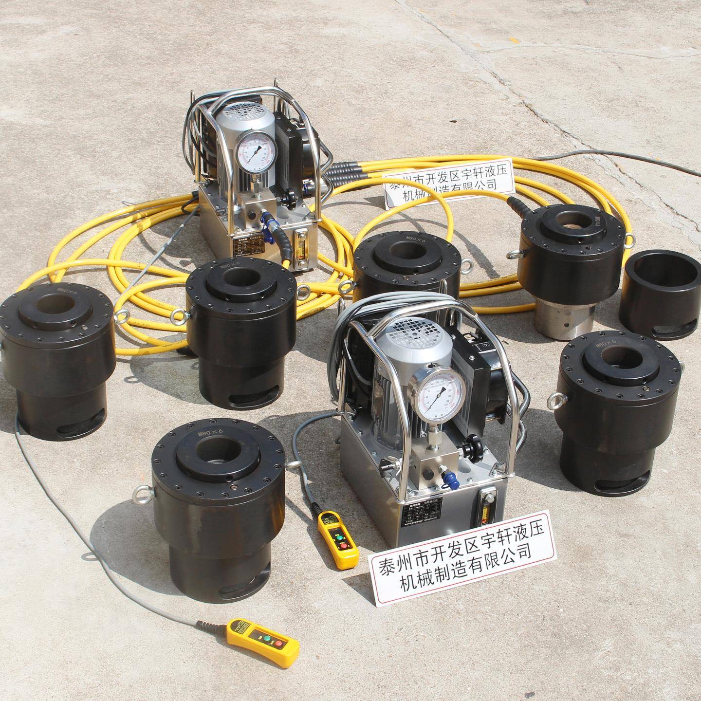 液压螺栓拉伸器HTB-10自动复位单级拉伸螺栓拉伸螺母同步拆卸预紧