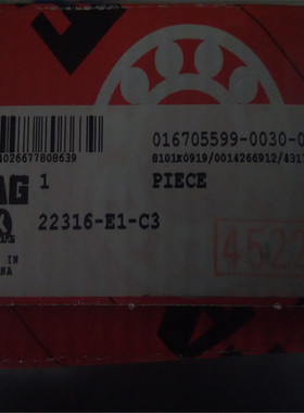 FAG 22316-E1-C3 德国进口轴承22320 22322 22324 22326 22328 30