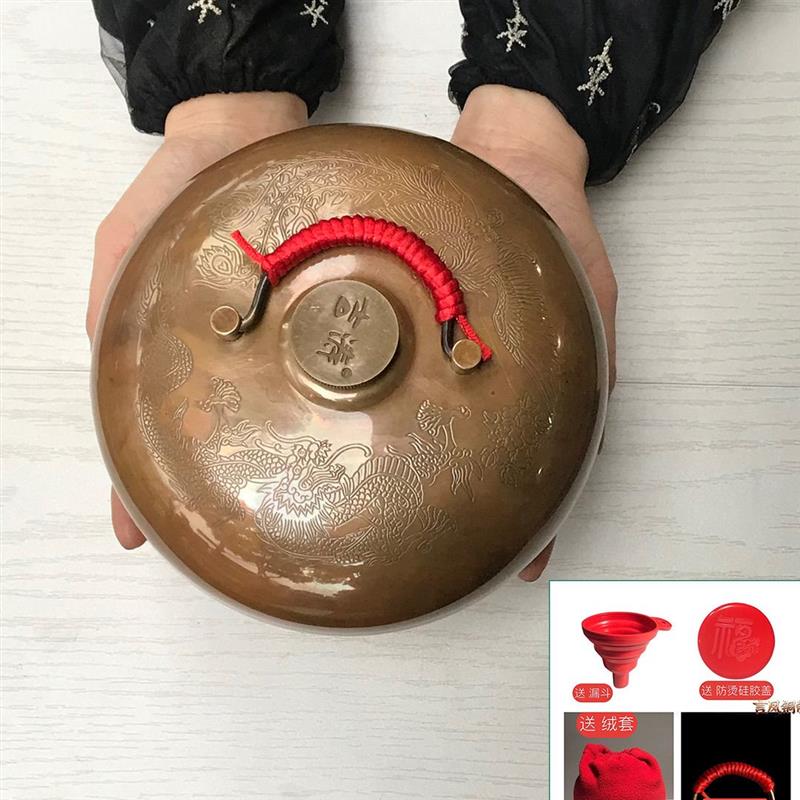 汤婆子纯铜加厚注热水袋暖手宝汤婆婆汤捂子暖脚暖被窝铜暖壶大