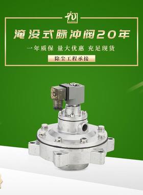 DMF-Y-62S电磁脉冲阀除尘器喷吹goyen高原2.5寸淹没式电磁脉冲阀