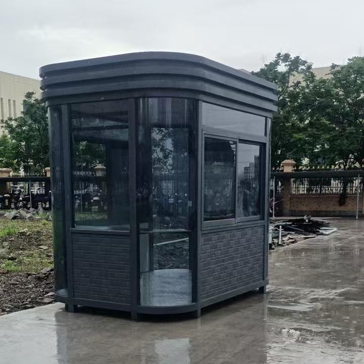 岗亭厂保安亭门卫岗亭方形新中式物业值班别墅欧式门岗亭多功能