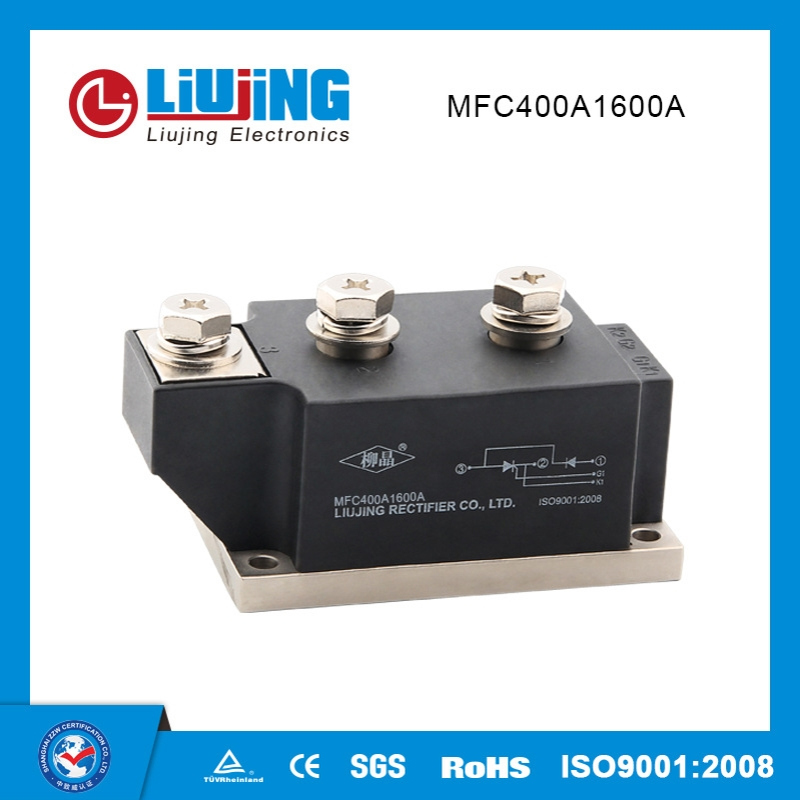 柳晶无功补偿电容柜用半控混合模块 LJ-MFC400A1600V 压接