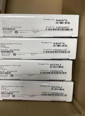 046076赛默飞阳离子保护柱 固定相IonPac CG12A-8?m