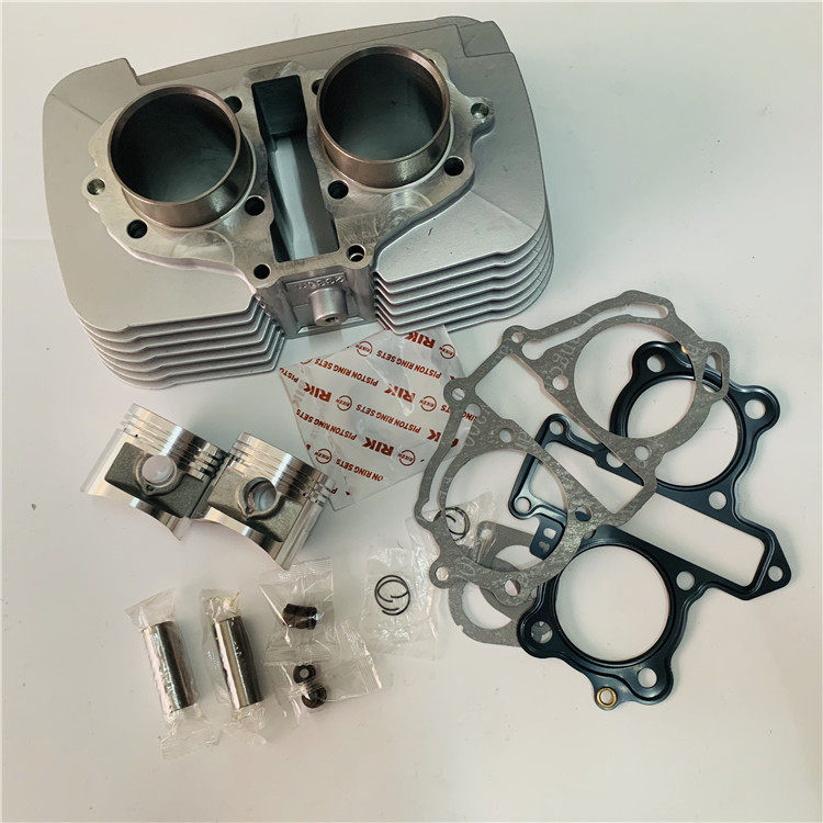 大地鹰王CA250 DD250金太子超光夜鹰CBT250双缸250套缸活塞环垫子
