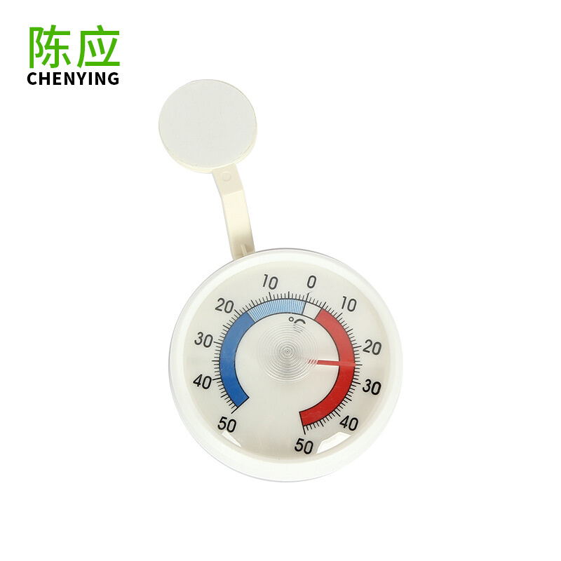 陈应挂钩窗式温度计 测量室内家用金属指针式温度计批发