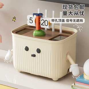 家用电源线桌面整理置物架客厅卧室茶几Wifi电线路由器收纳盒塑料