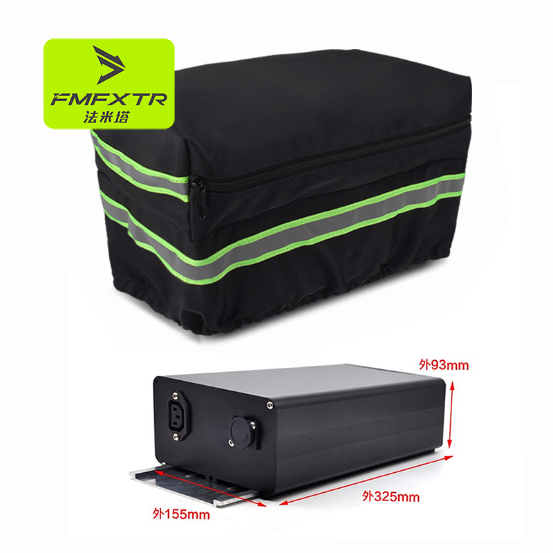 电动车包后置锂电池防水套代驾车F电池盒防水雨罩雨衣收纳双层