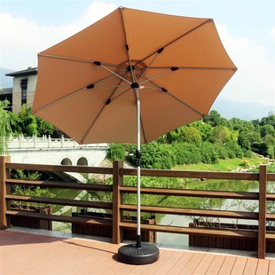 户外遮阳伞大太阳l伞庭院折叠雨伞沙滩伞摆摊伞室外广告休闲中柱