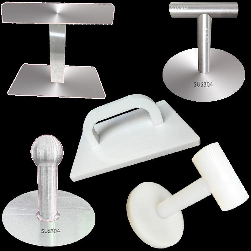 304不锈钢压h饼神器食品压板太妃糖阿胶制作工具手抓饼膏药定型器