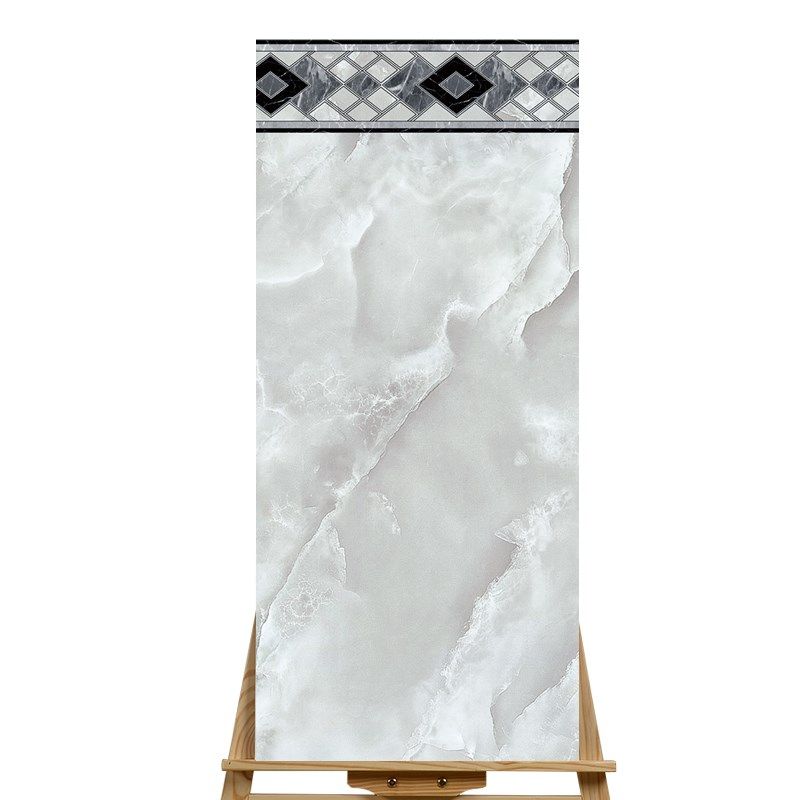 仿瓷砖墙围墙贴墙裙护o墙板铝塑板自装墙纸自粘防水防撞家用装饰