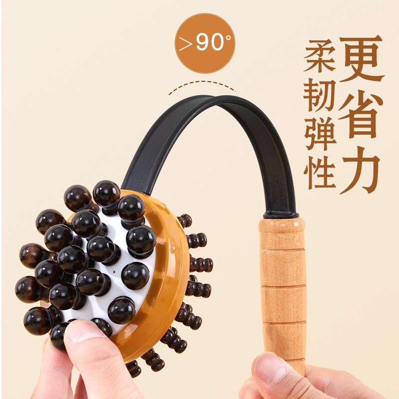 捶背神器敲打按摩锤养生经络锤按摩棒器后背锤肩S拍打颈肩部手持