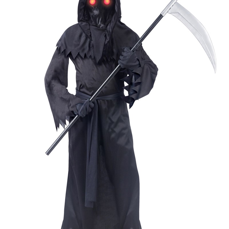 万圣节儿童服装黑色斗篷吸v血鬼恐怖骷髅恶魔死神幽灵装扮道具披